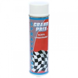 Grand Prix biały połysk akrylowy spray 500ml.-166