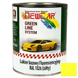 NewCar Lakier bazowy FLUORESCENCYJNY RAL 1026 1L (żółty)-883