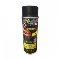 MOTIP DUPLI COLOR Sprayplast czarny matowy spray 400ml.-1284