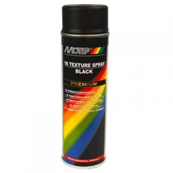 MOTIP lakier strukturalny czarny spray 500ml.-803