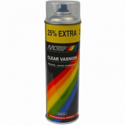Motip lakier akrylowy bezbarwny spray 500ml.-834